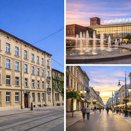 Apartament Nova Gdańska 46 Parking I Manufaktura I Piotrkowska I Zoo I Centrum