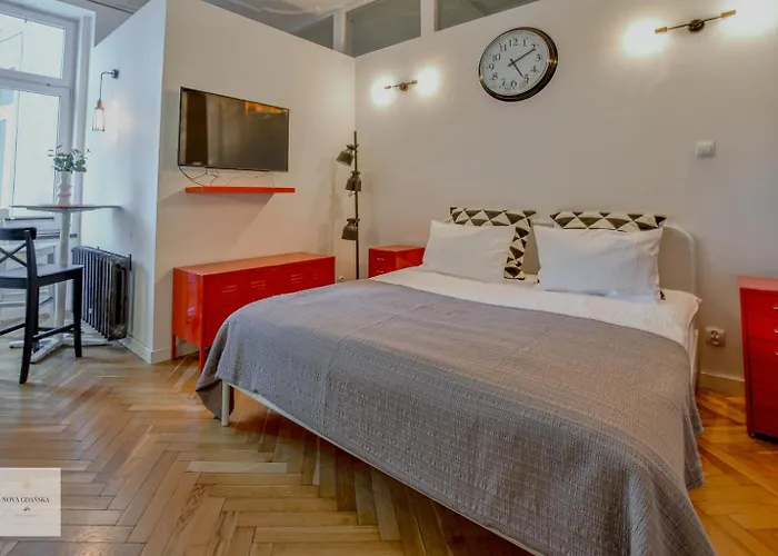 Apartamento Nova Gdanska 46 Parking I Manufaktura I Piotrkowska I Zoo I Centrum Łódź